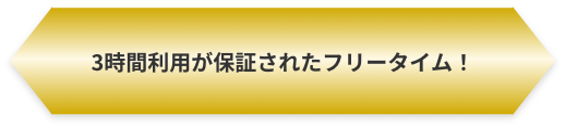 3時間利用が保証されたフリータイム!