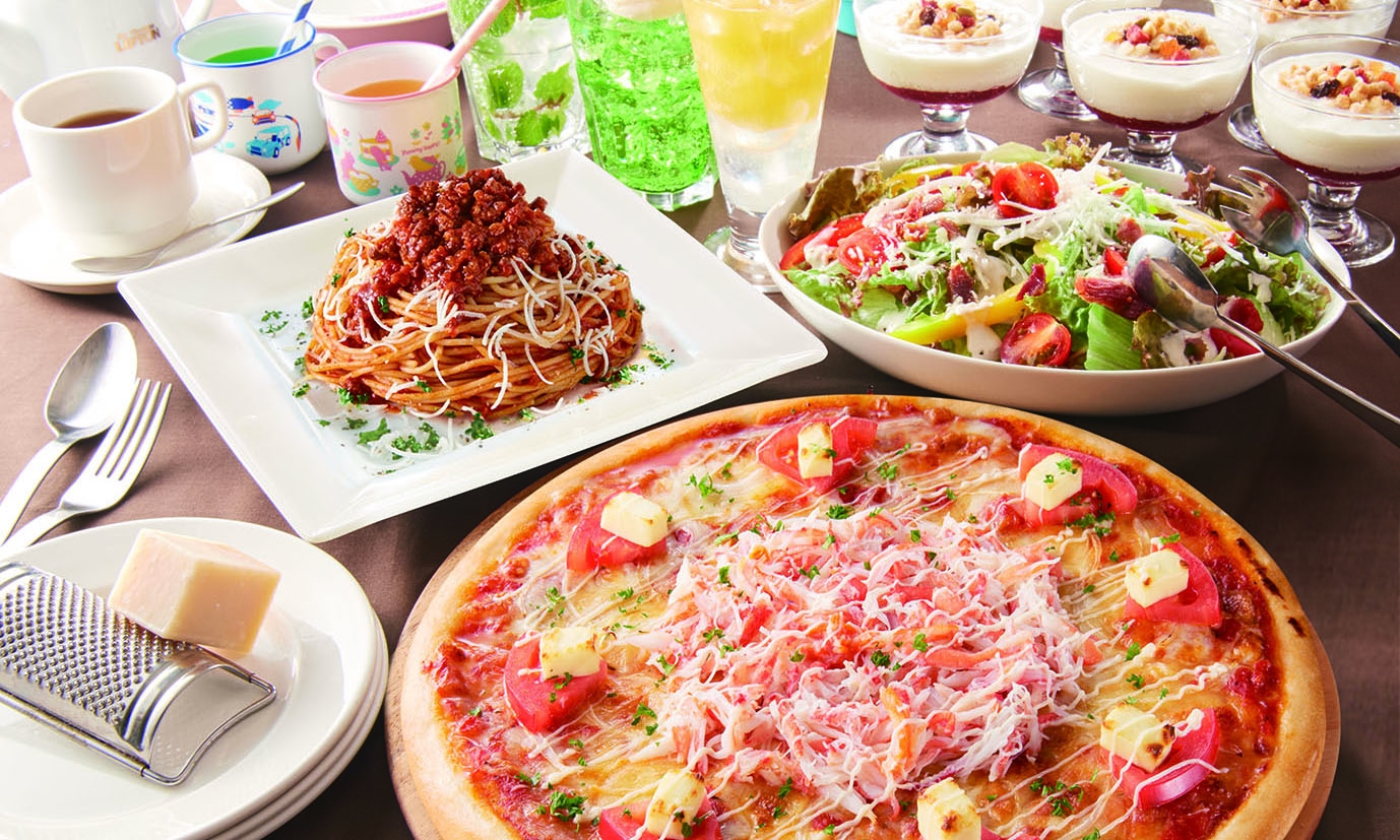 ピザ&パスタセット